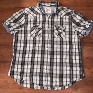 American Eagle Pearl Snap Shirt